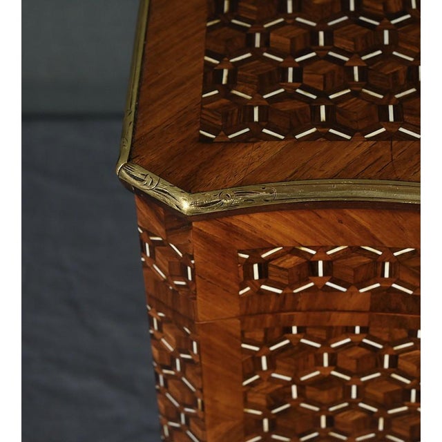 Mid-19th Century Napoleon III Marquetry Liqueur Cellar For Sale - Image 6 of 18