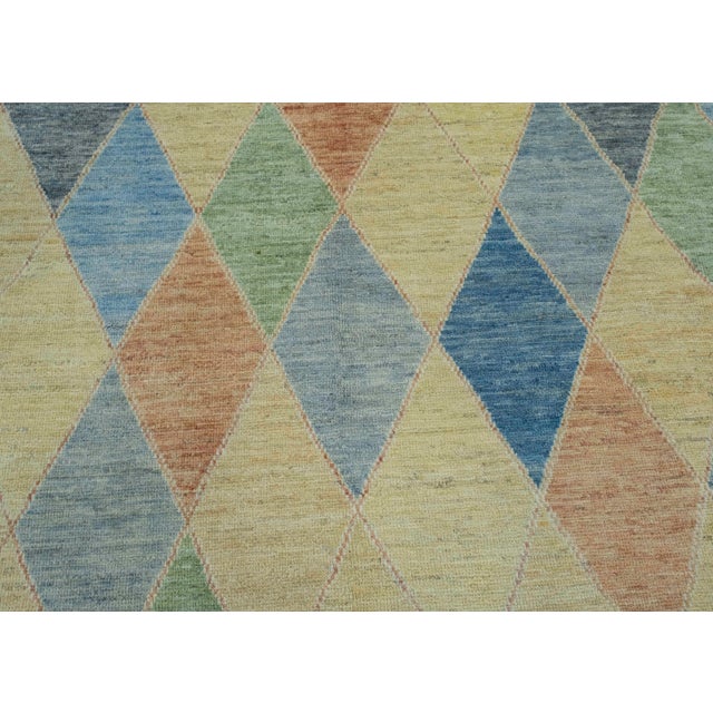 Turkish Oushak Rug 9'3" x 12'5" #18629 For Sale In Houston - Image 6 of 8