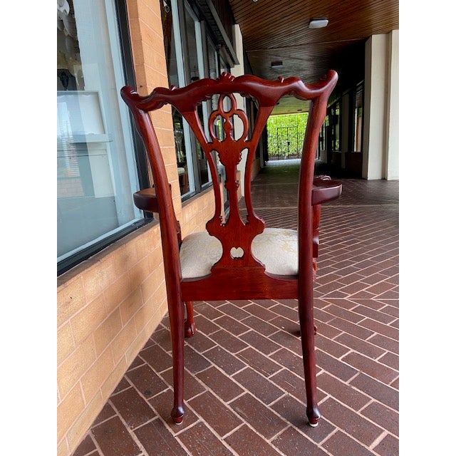 1980s Dining Table With Ten Chairs - Set of 13 For Sale - Image 9 of 17