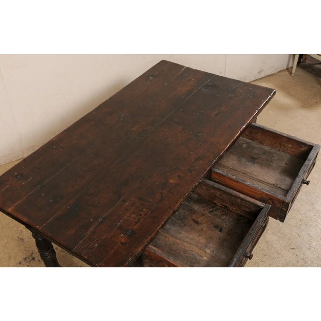 Early 18th Century Italian Carved-Walnut Table For Sale - Image 11 of 12