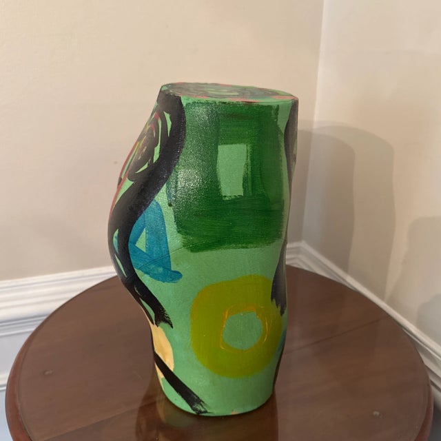 1970s Peter Keil Original Abstract Painting Mannequin Sculpture For Sale - Image 5 of 7