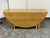 72 Inch Vintage Oak Wood Drop Leaf Console to Dining Table For Sale - Image 9 of 12