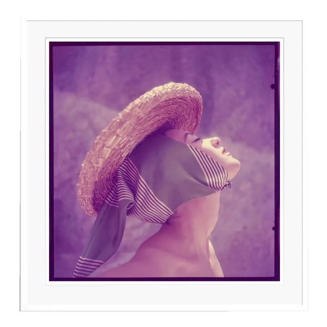 Toni Frissell, Girl in a Hat, 1951, C Print, Framed For Sale