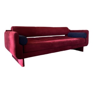 Vladimir Kagan “Matinee” Sofa /Daybed for American Leather For Sale