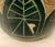 Pair Large Postmodern Vintage Green and Gold Floor Vases For Sale - Image 12 of 13
