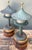 Vintage Mid-Century Modern Patinated Lighthouse Lamps - A Pair For Sale - Image 4 of 5