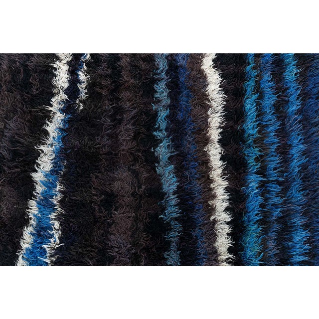 Doris Leslie Blau Swedish Pile Rug by Ingrid Dessau For Sale - Image 4 of 10