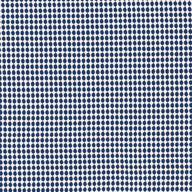 Abstract Schumacher Zipster Fabric in Navy For Sale - Image 3 of 3