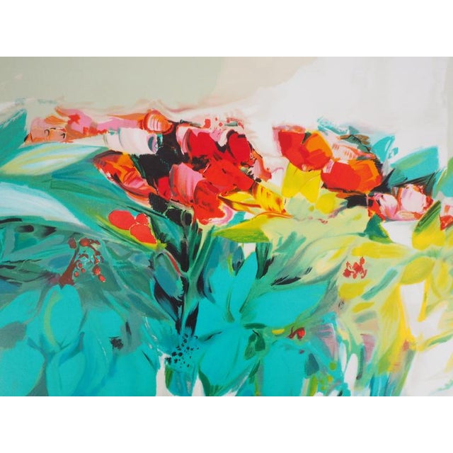 Modern Claude Hemeret, Florals, Lithograph For Sale - Image 3 of 6