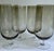 Tall Set of 4 Crystal Tawny & Clear Stem Glasses, 1970's For Sale In New York - Image 6 of 18