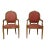 Pair Decorator Branch Carved Modern Design Armchairs For Sale