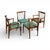 Mid-Century Modern Attributed United Furniture Vintage Mid Century Modern Set of 4 Dining Chairs C. 1960s For Sale - Image 3 of 8