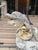 More information coming soon… Dating to the 1970s, this pair of cement dolphin fountain spouts has a highly weathered...