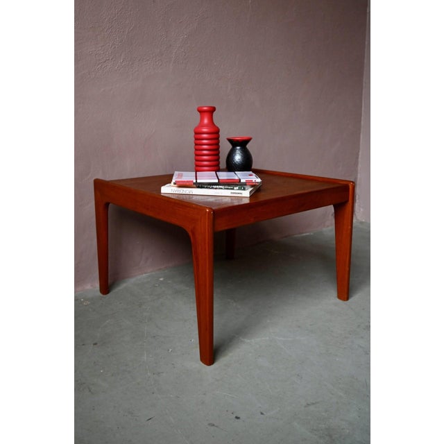 Wood Scandinavian Danish Teak Coffee Table by Arne Wahl Iversen for Komfort Møbelfabrik, 1960s For Sale - Image 7 of 18