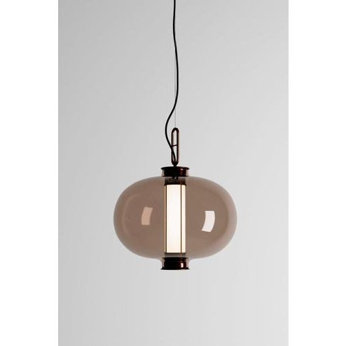Not Yet Made - Made To Order Bronze Bai T Ma Ma Pendant Light in Glass by Neri & Hu for Parachilna For Sale - Image 5 of 8