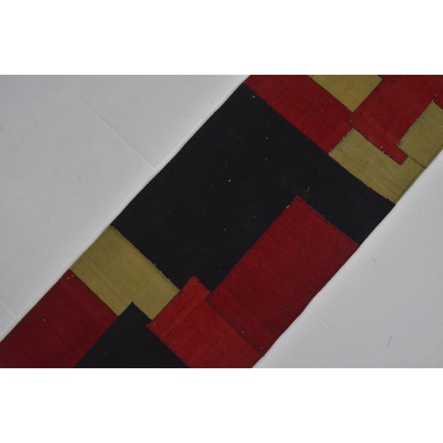 1950s Colorful Vintage Colorful Runner For Sale - Image 5 of 7