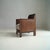 Dutch Art Deco Oak Armchair, 1920s For Sale - Image 4 of 18