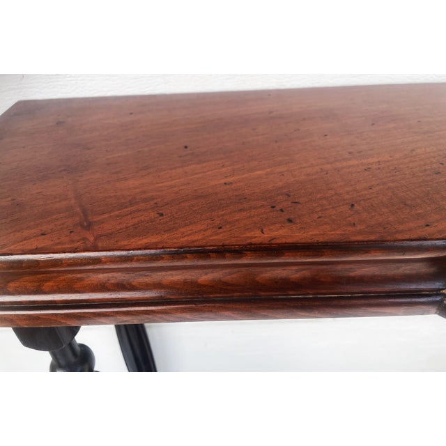 Antique Late 19th Century Console Table in Walnut, Western Europe For Sale - Image 16 of 18