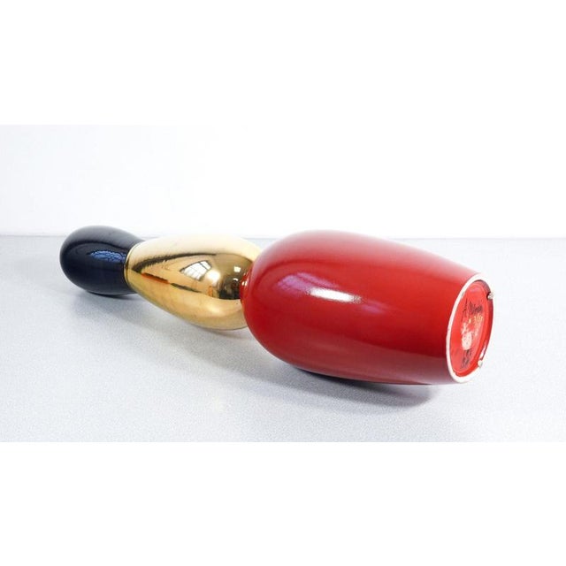 Black Opisthodomo Vase by Alessandro Mendini for Superego For Sale - Image 8 of 18