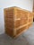 Vintage Coastal Rattan & Wicker Six-Drawer Dresser With Glass Top For Sale - Image 4 of 12