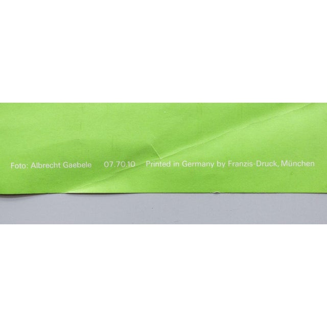 Original lithographic poster printed in Germany for the Munich '72 Olympics It is part of the series dedicated to all...