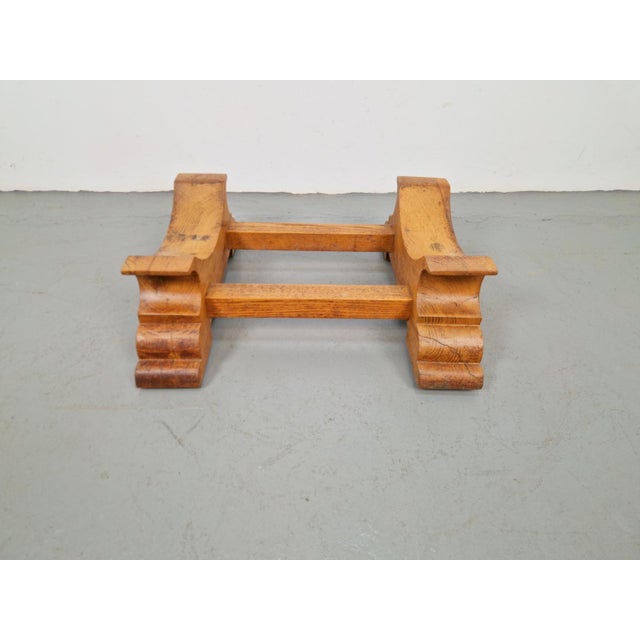 1930s Oak Barrel Stand, 1930s For Sale - Image 5 of 10