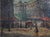 Antoine Blanchard (pseudonym for Marcel Masson, French, 1910–1988) French Belle Époque Parisian street scenes featuring...