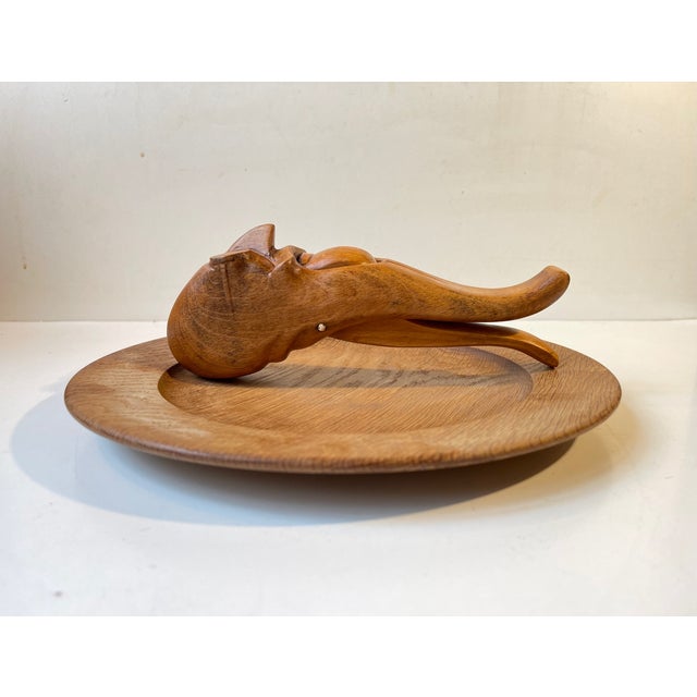 A rare hand-finished beech nutcracker designed and made by kay bojesen during the early to mid 1930s. Great original...