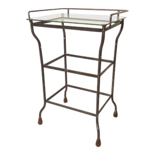 Mid 20th Century Industrial Side Table For Sale