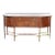 English Regency Mahogany Bow Front Inlaid Sideboard / Server For Sale