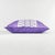 Add a soothing touch of elegance with this purple accent pillow, showcasing an infinity symbol-inspired embroidery on a...