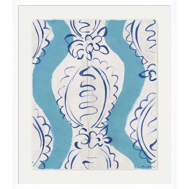 Illustration Ogee & Synchronisity by Dana Gibson, Framed Art Prints - Set of 2 For Sale - Image 3 of 4