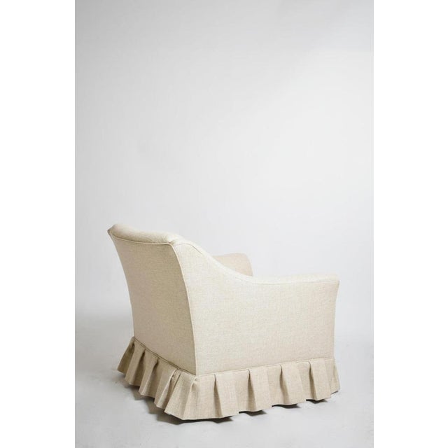 Vintage Italian Beige Armchairs, 1960s, Set of 2 For Sale - Image 3 of 6
