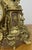 Gold Vintage French Brass Ornate Romantic Couple Mantel Clock For Sale - Image 8 of 16