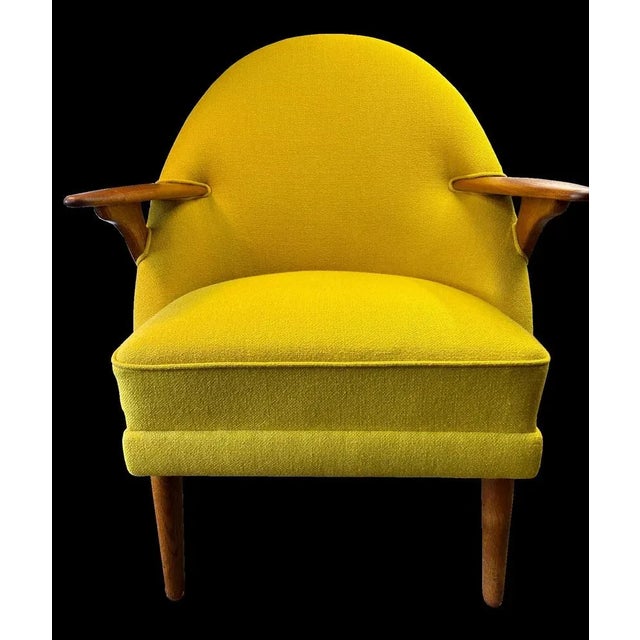 Wingman Armchair by Arne Hovmand Olsen, 1960s For Sale - Image 6 of 10