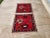 Ruby Red 1970s Small Turkish Floral Rug - a Pair For Sale - Image 8 of 8