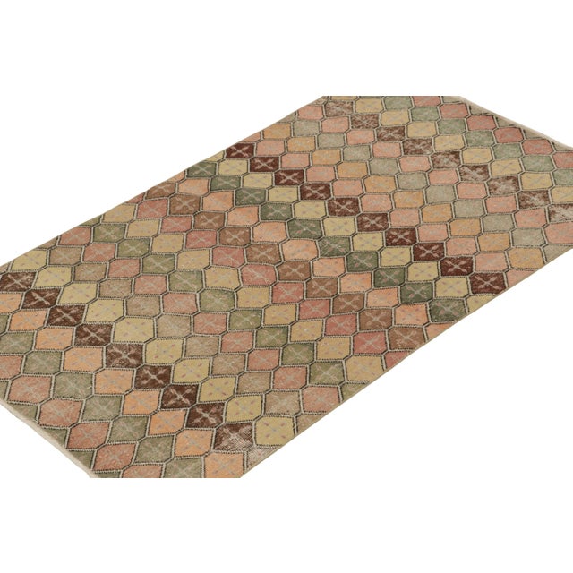 This vintage 6x8 rug is a new addition to Rug & Kilim’s commemorative Mid-Century Pasha Collection. This line is a...