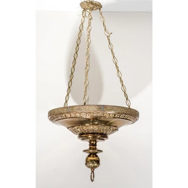 1920s Chandelier English Gothic Revival For Sale - Image 12 of 13