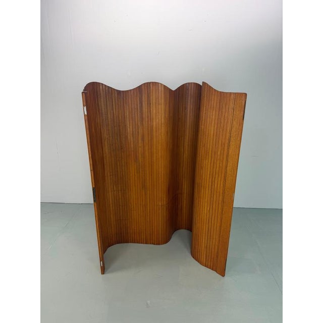 Pine Room Divider from S.N.S.A., France, 1930s For Sale - Image 4 of 14