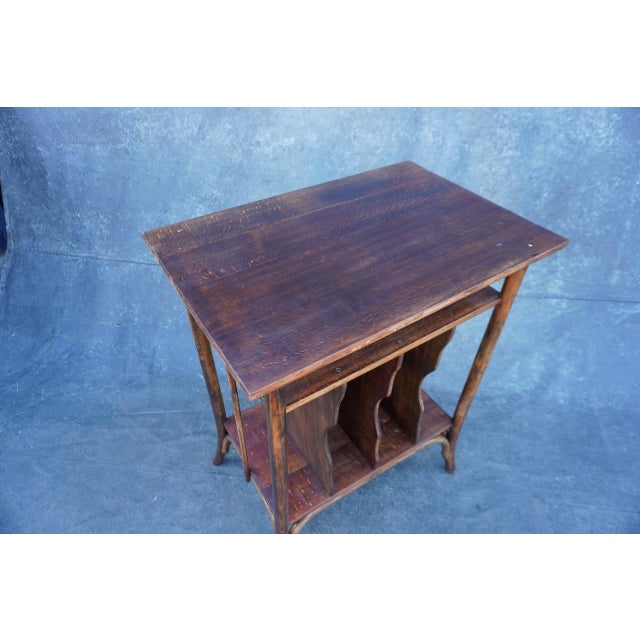 Art Nouveau Side Table by Gebrüder Thonet c.1910 For Sale In Los Angeles - Image 6 of 9