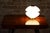 White Mid-Century Table Lamp in Brass and Glass, Czech, 1960s For Sale - Image 8 of 10