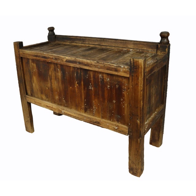 Antique Nomadic Turkmen Yurt Treasure Dowry Chest For Sale - Image 6 of 12