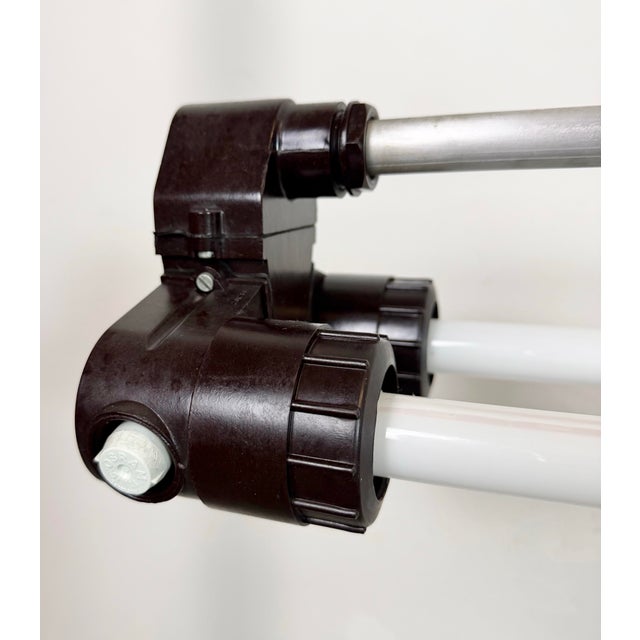 Industrial Grey Tube Light from Elektrosvit, 1970s For Sale - Image 14 of 18