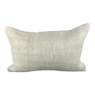 16 x 24 Hemp Pillow Turkish Cushion Natural White Pillow Cushion Cover For Sale