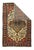 This attractive west Persian, well-woven, scatter shows a particularly bold green and blue abrashed quatrefoil medallion,...