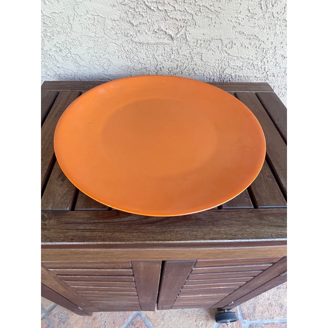 This gorgeous, very large platter is a rare piece of California Pottery dating from the 1930s. The classic Santa Barbara...