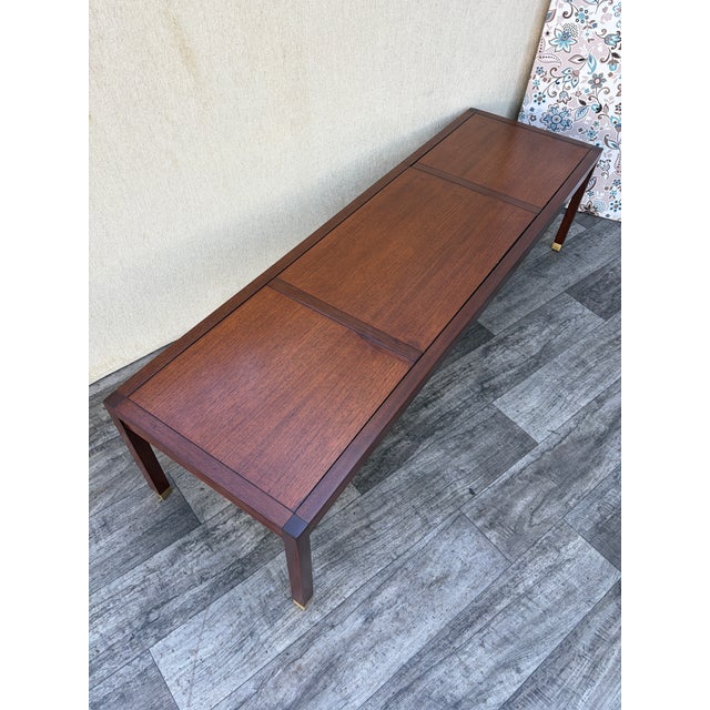 Mid Century Modern Fully Refinished Coffee Table Designed by Jack Cartwright for Founders. Circa 1960s For Sale - Image 16 of 17