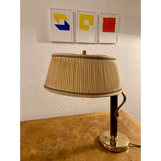 Metal Art Deco Lamps by Alfred Müller for Amba Basel, 1930s, Set of 2 For Sale - Image 7 of 13