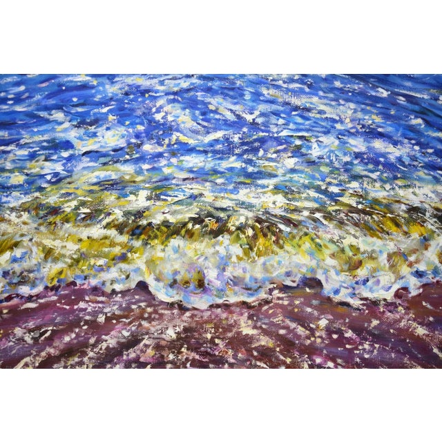 Sun glare.Modern Original Painting. Iryna Kastsova For Sale - Image 4 of 6