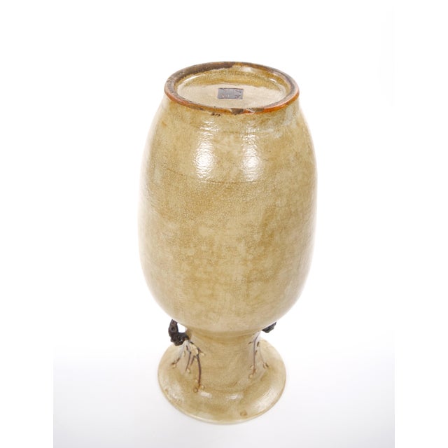 Mid-20th Century Chinese Porcelain Vase With Phoenix and Floral Motifs For Sale - Image 10 of 11